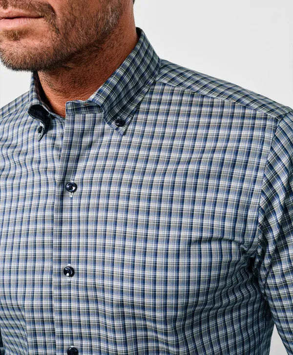David Donahue Sport Shirts Check Sport Shirt
