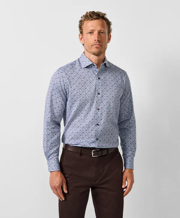 David Donahue Sport Shirts Floral Sport Shirt