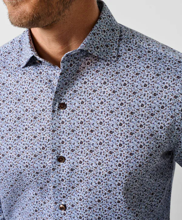 David Donahue Sport Shirts Floral Sport Shirt