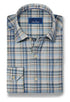 David Donahue Sport Shirts Plaid Knit Sport Shirt