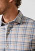 David Donahue Sport Shirts Plaid Knit Sport Shirt