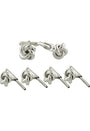David Donahue Stud Sets OS Sterling Silver Knot Stud Set