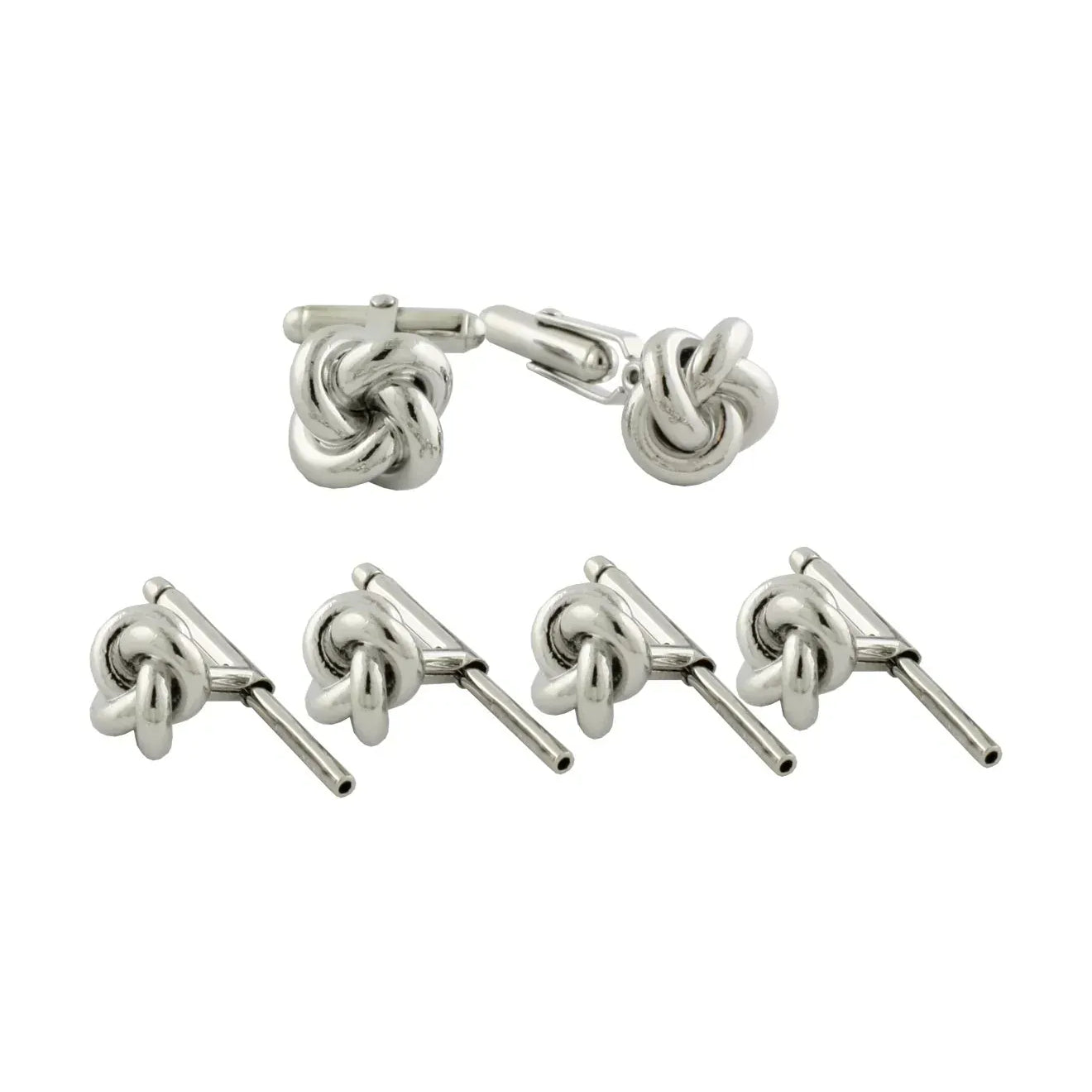 David Donahue Stud Sets OS Sterling Silver Knot Stud Set
