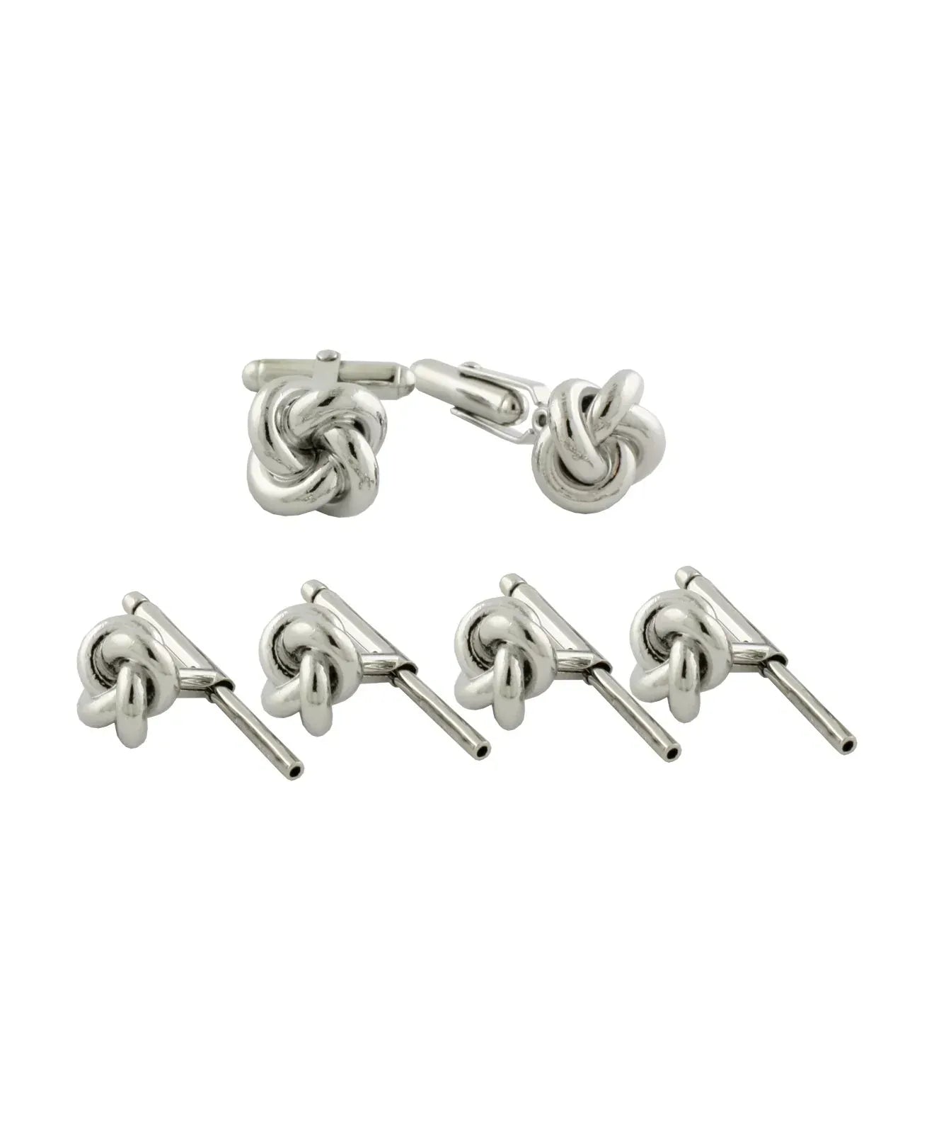 David Donahue Stud Sets OS Sterling Silver Knot Stud Set