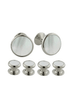 David Donahue Stud Sets SILVER / OS Mother of Pearl & Brass Stud Set
