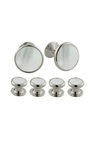 David Donahue Stud Sets SILVER / OS Mother of Pearl & Brass Stud Set