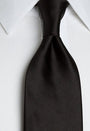 David Donahue Ties Duchesse Satin Solid Neck Tie
