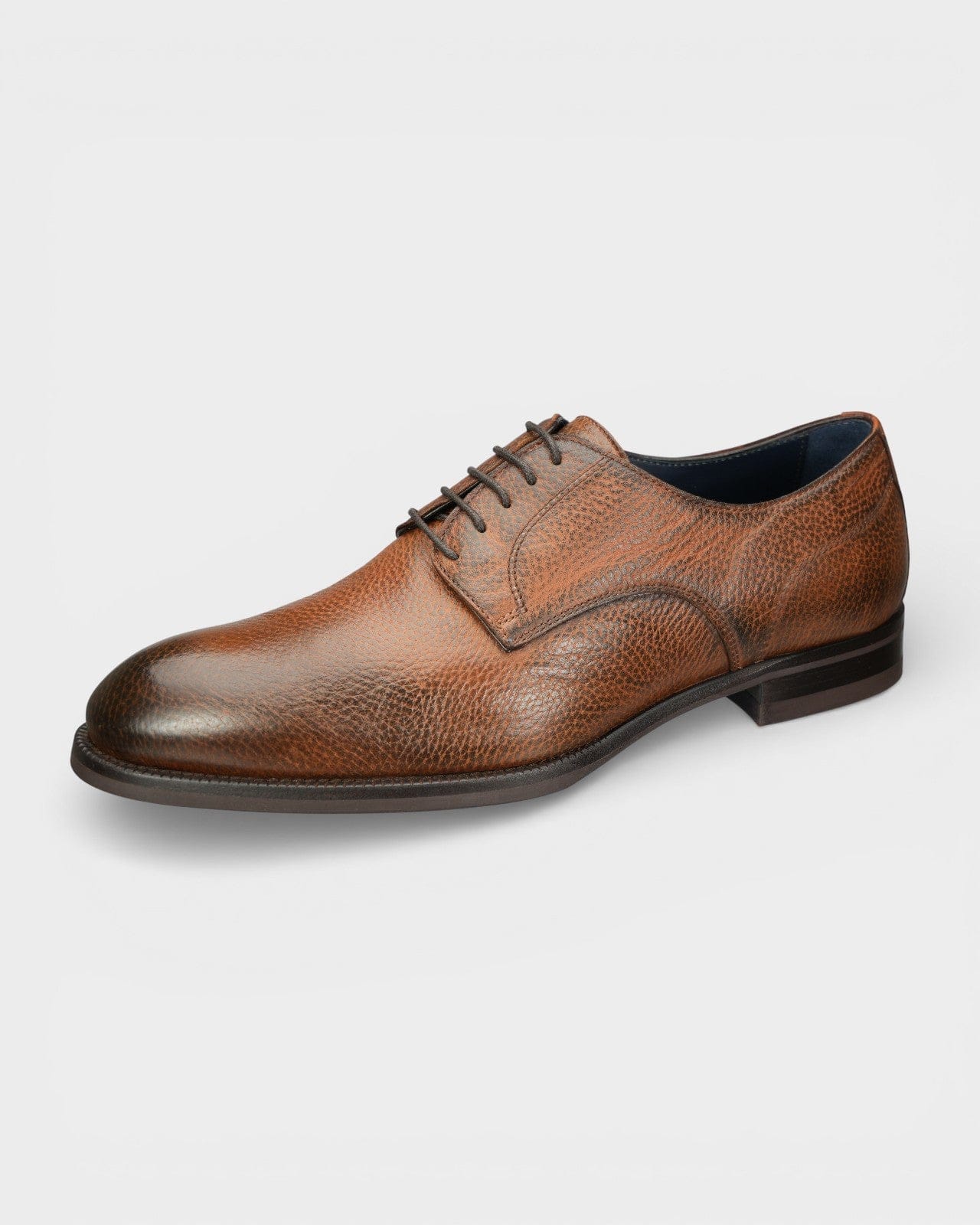 Di Bianco Shoes Mariotto Deerskin Plain Toe Blucher