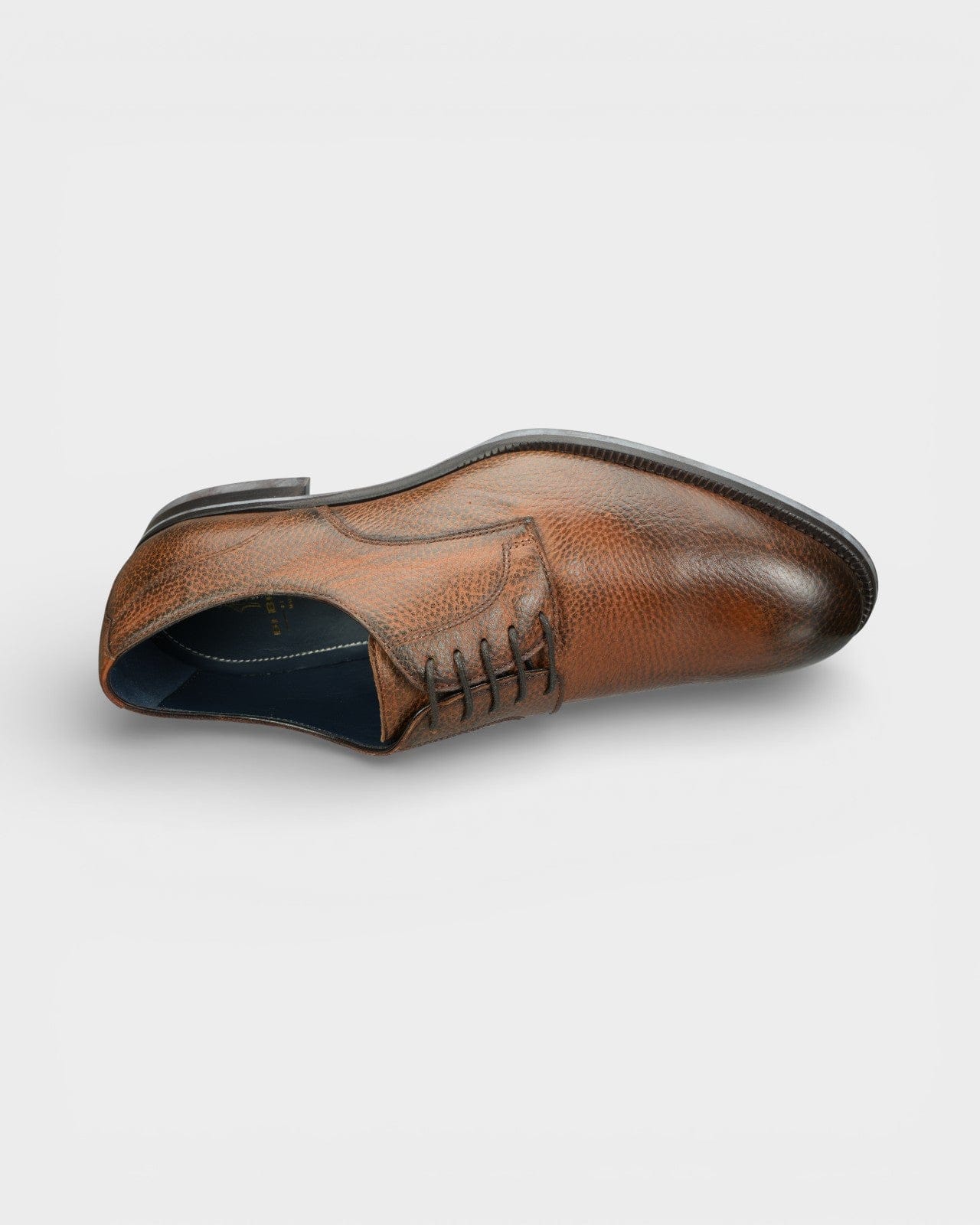 Di Bianco Shoes Mariotto Deerskin Plain Toe Blucher
