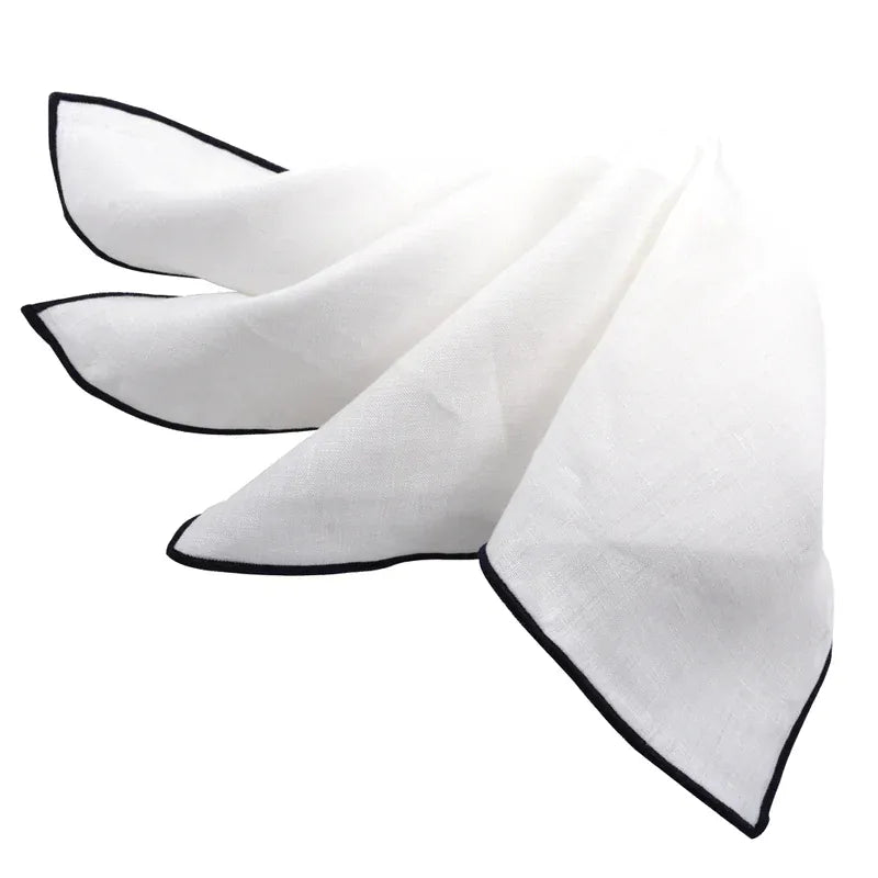Dion Pocket Square 18 Linen Pocket Square