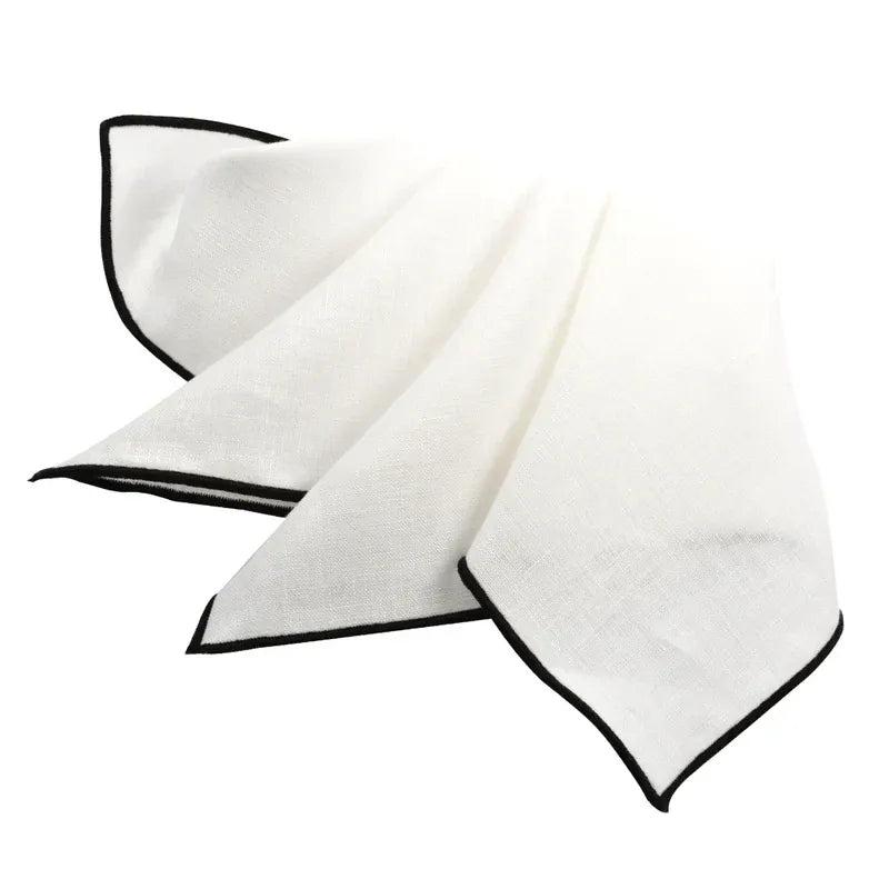 Dion Pocket Square 22 Linen Pocket Square