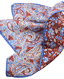 Dion Pocket Square Reversible Paisley Pocket Square