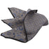 Dion Pocket Square Wool Pocket Square in Charcoal