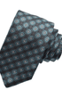 Dion Ties Circular Medallion Silk Tie