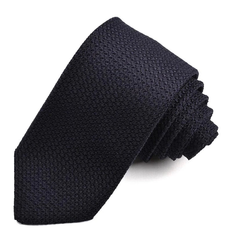 Dion Ties Grenadine Tie in Navy