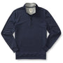 Duck Head 1/4 Zip Dunmore Performance 1/4 Zip in Maritime Blue Heather