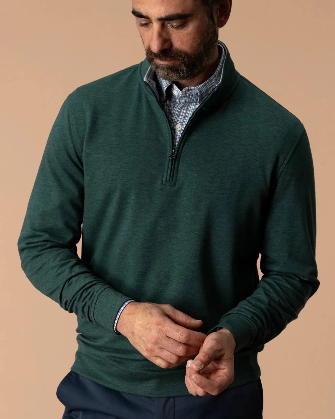 Duck Head 1/4 Zip Dunmore Performance 1/4 Zip Pullover