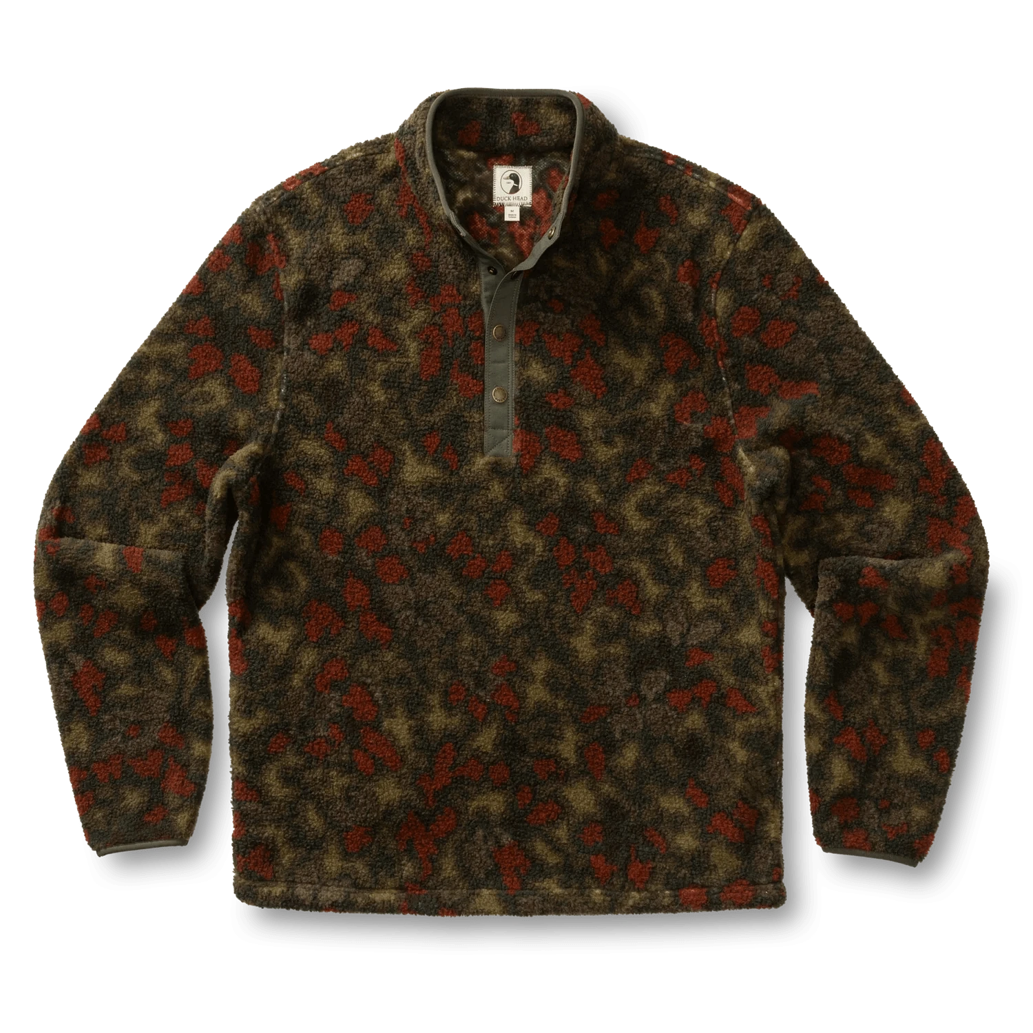 Duck Head 1/4 Zip Pineview Fleece 1/4 Snap Pullover