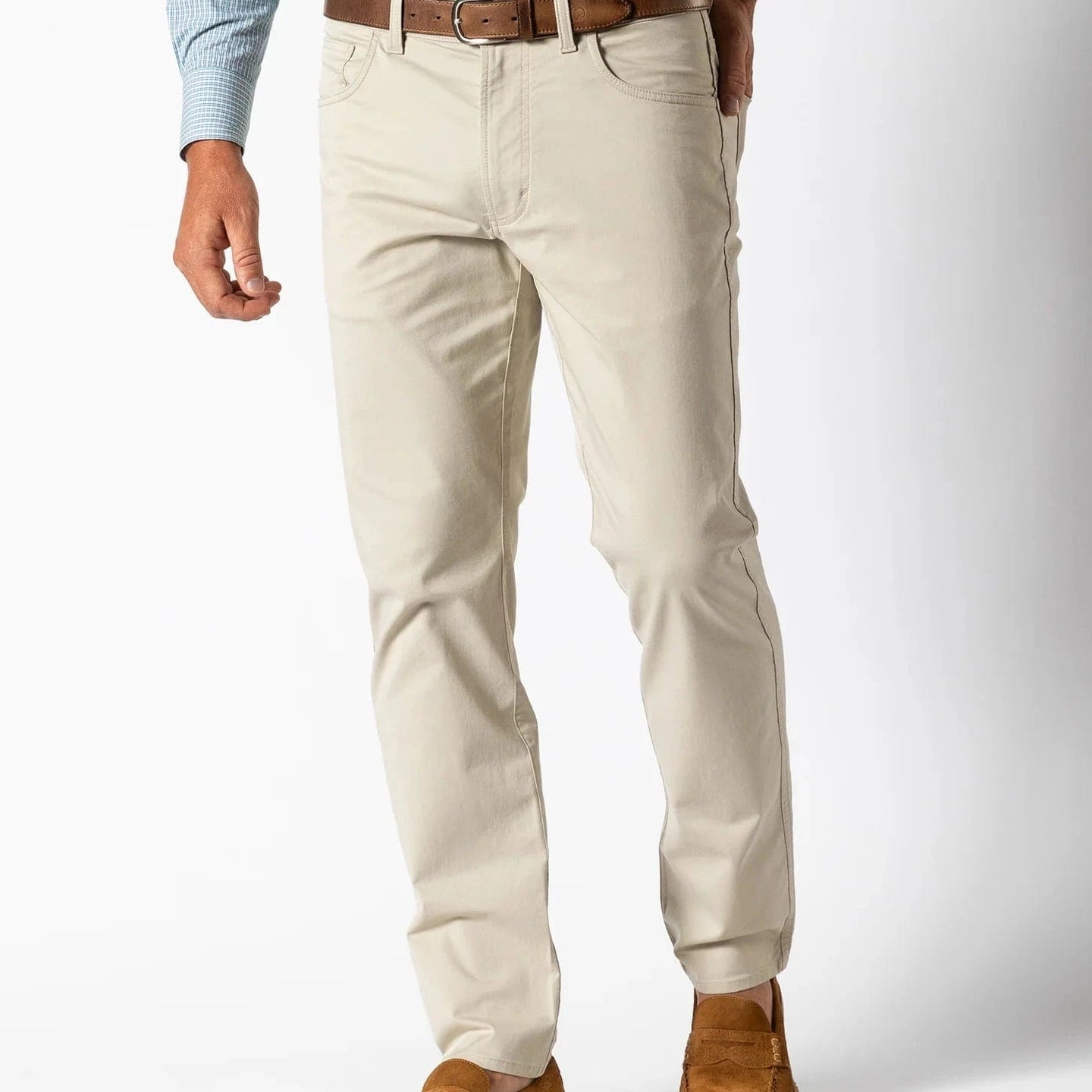 Duck Head 5-Pockets 021 STONE / 28X30 Classic Fit Pinpoint Canvas Five-Pocket