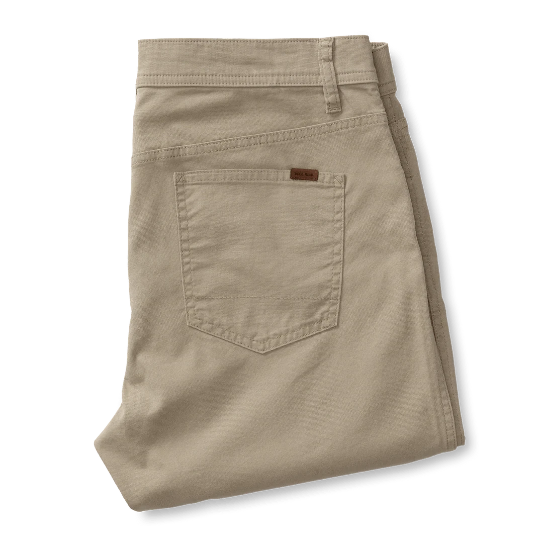 Duck Head 5-Pockets Classic Fit Pinpoint Canvas Five-Pocket