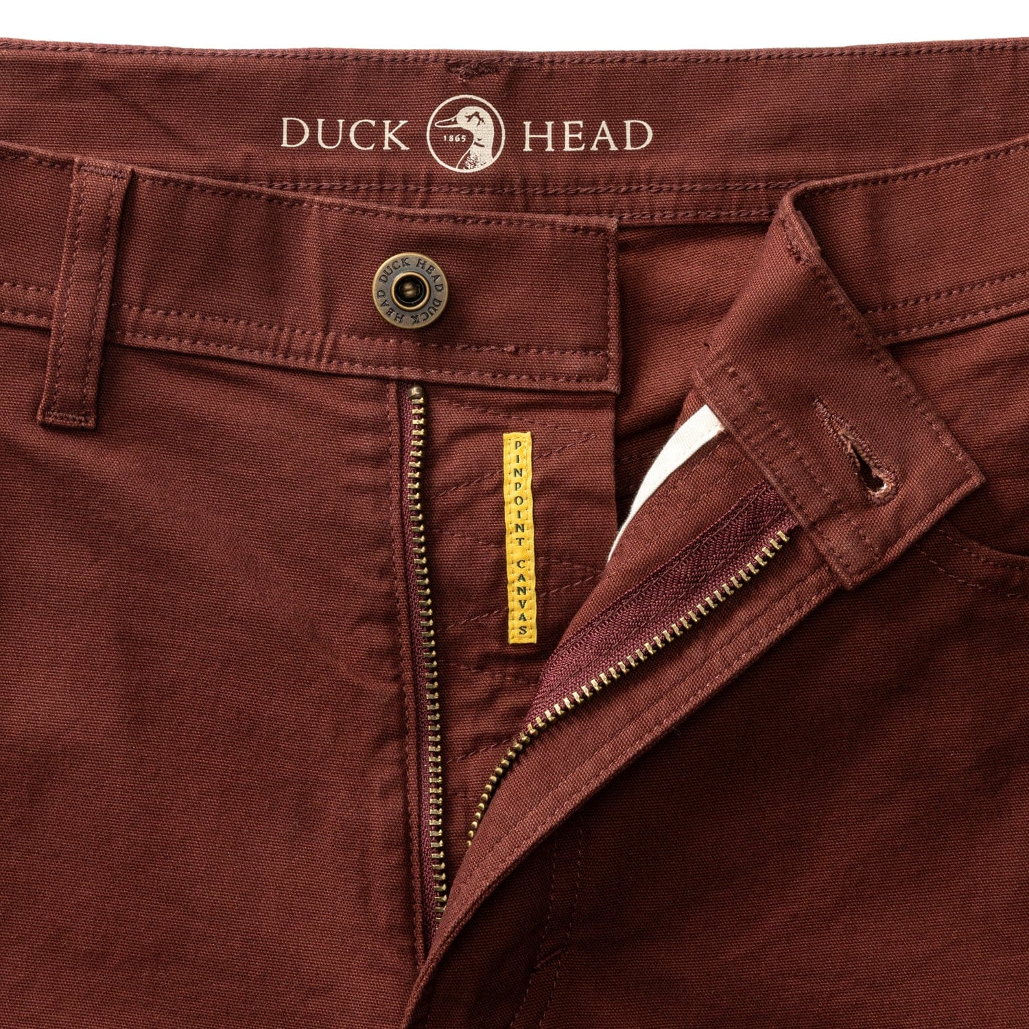 Duck Head 5-Pockets Classic Fit Pinpoint Canvas Five-Pocket