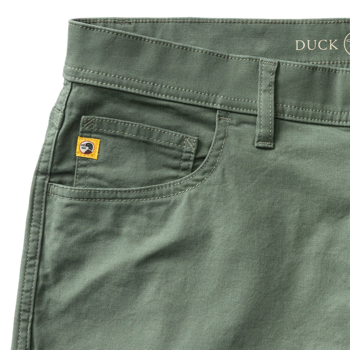 Duck Head 5-Pockets Classic Fit Pinpoint Canvas Five-Pocket