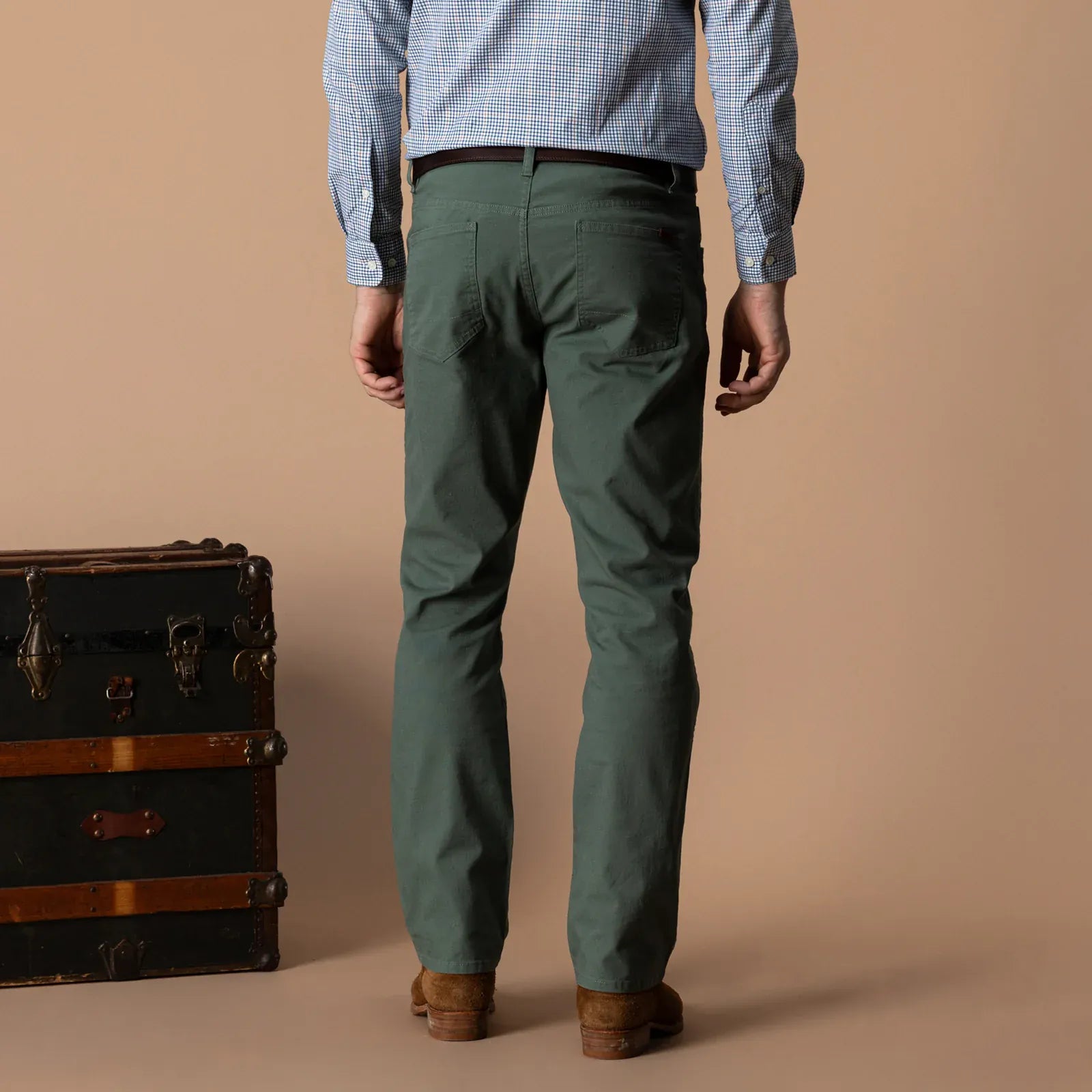 Duck Head 5-Pockets Classic Fit Pinpoint Canvas Five-Pocket