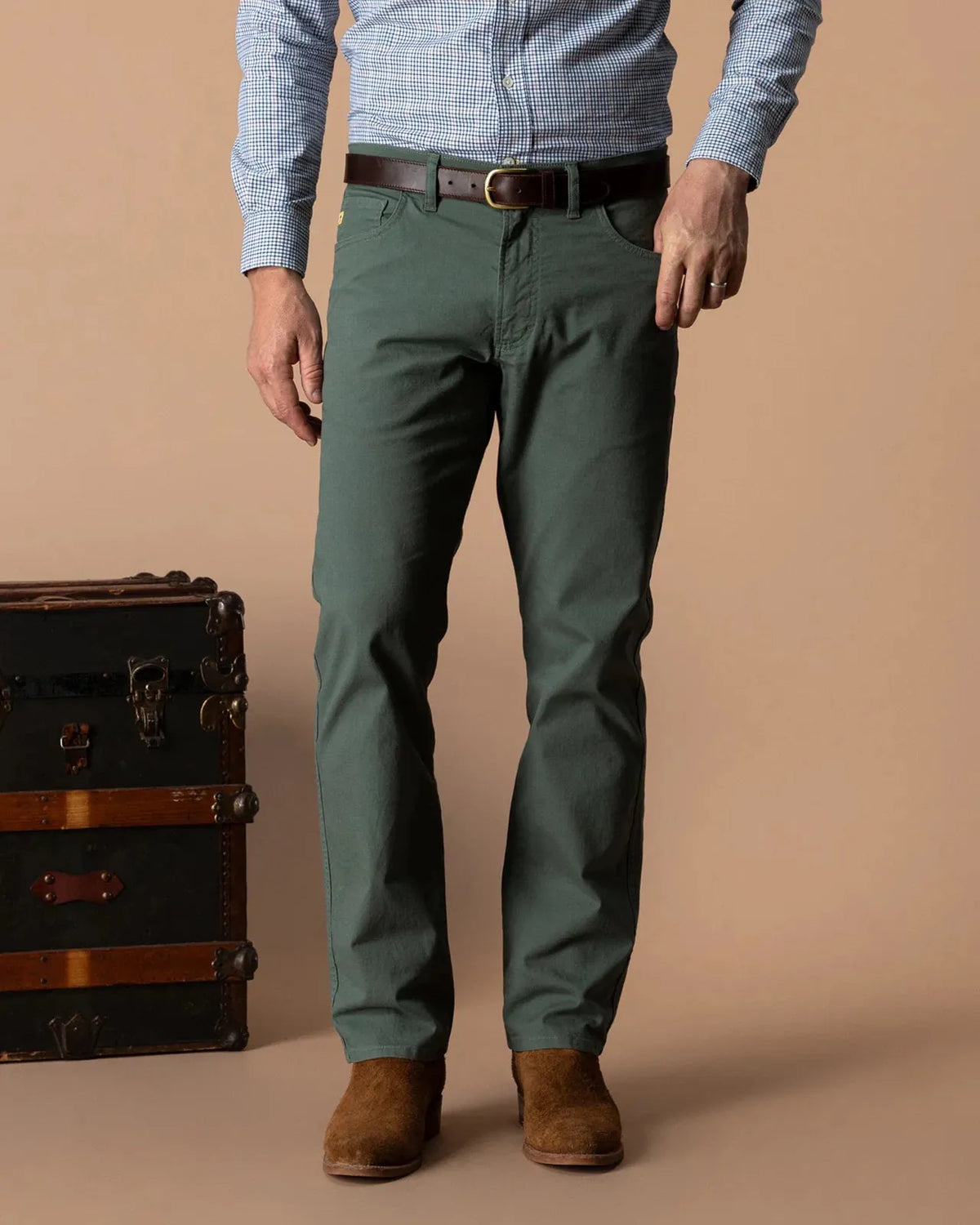 Duck Head 5-Pockets Classic Fit Pinpoint Canvas Five-Pocket