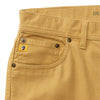 Duck Head 5-Pockets Field Canvas Five-Pocket- Golden Wheat