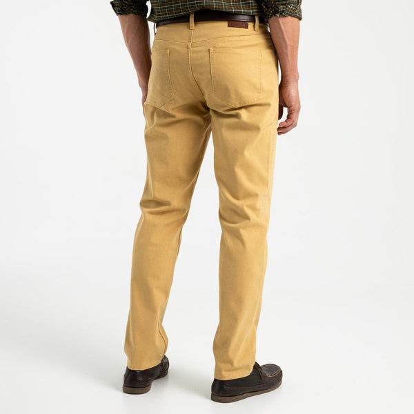Duck Head 5-Pockets Field Canvas Five-Pocket- Golden Wheat
