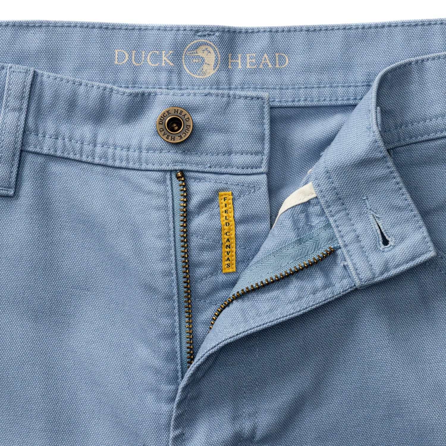 Duck Head 5-Pockets Field Canvas Five-Pocket in Chambray Blue