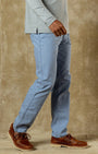 Duck Head 5-Pockets Field Canvas Five-Pocket in Chambray Blue