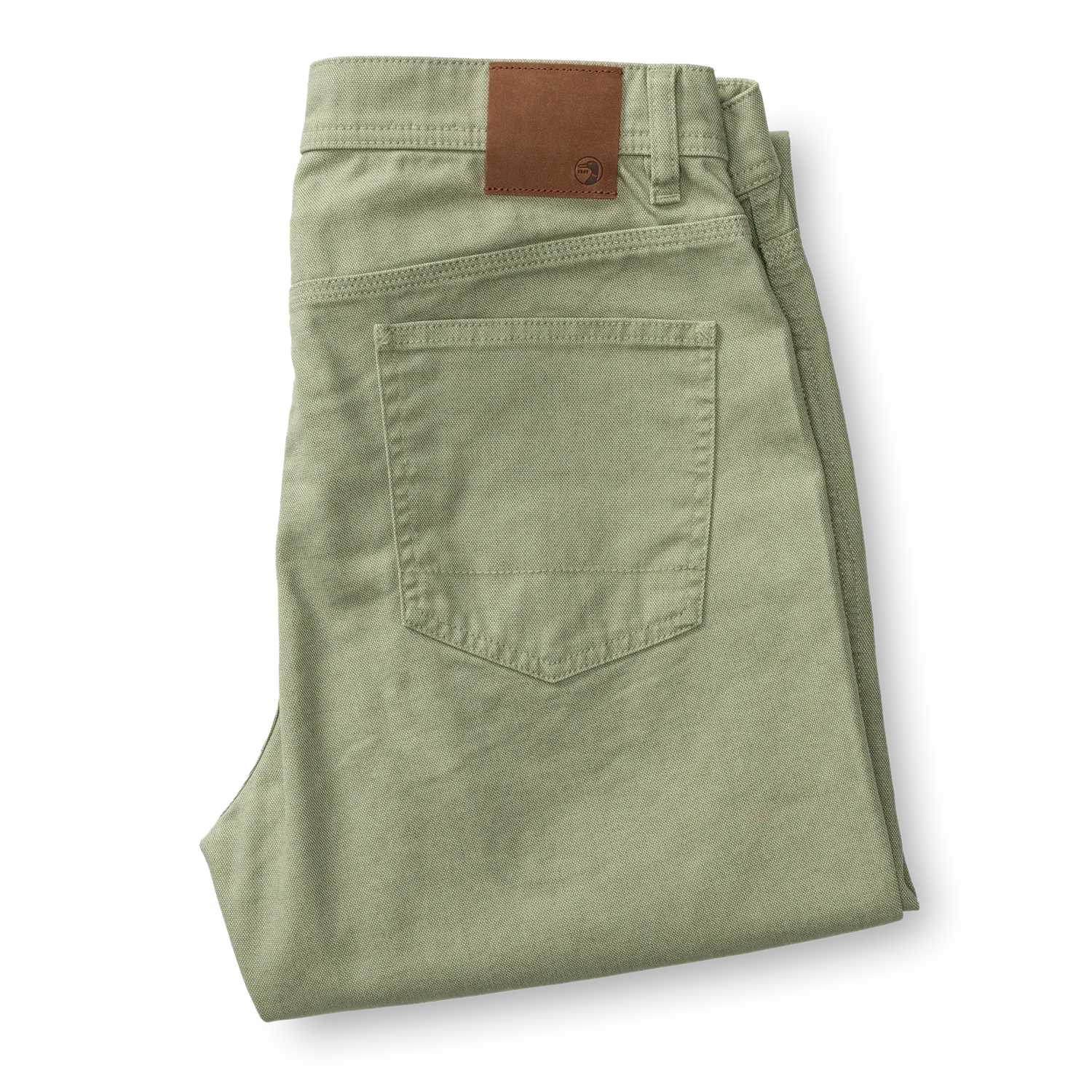Duck Head 5-Pockets Field Canvas Five-Pocket in Slate Green