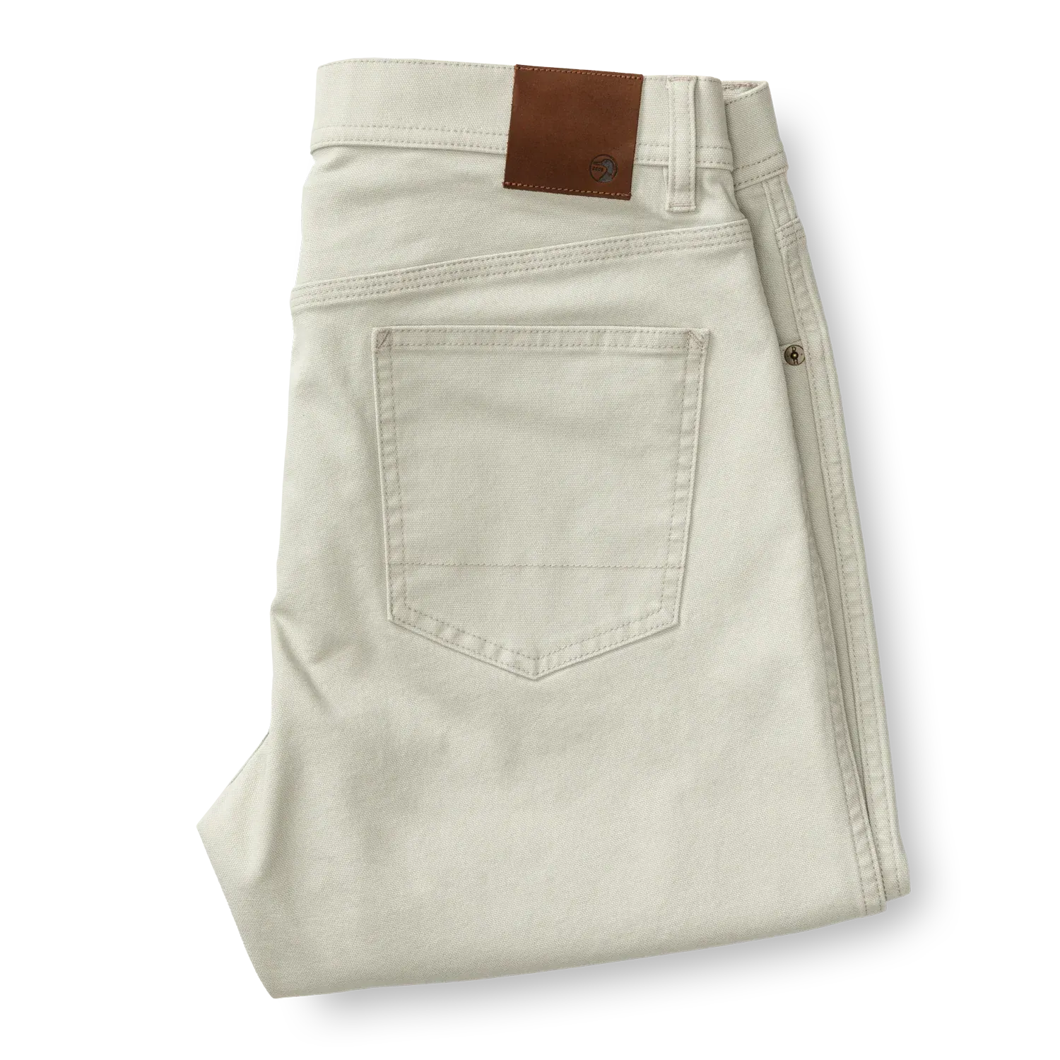 Duck Head 5-Pockets Field Canvas Five-Pocket in Stone