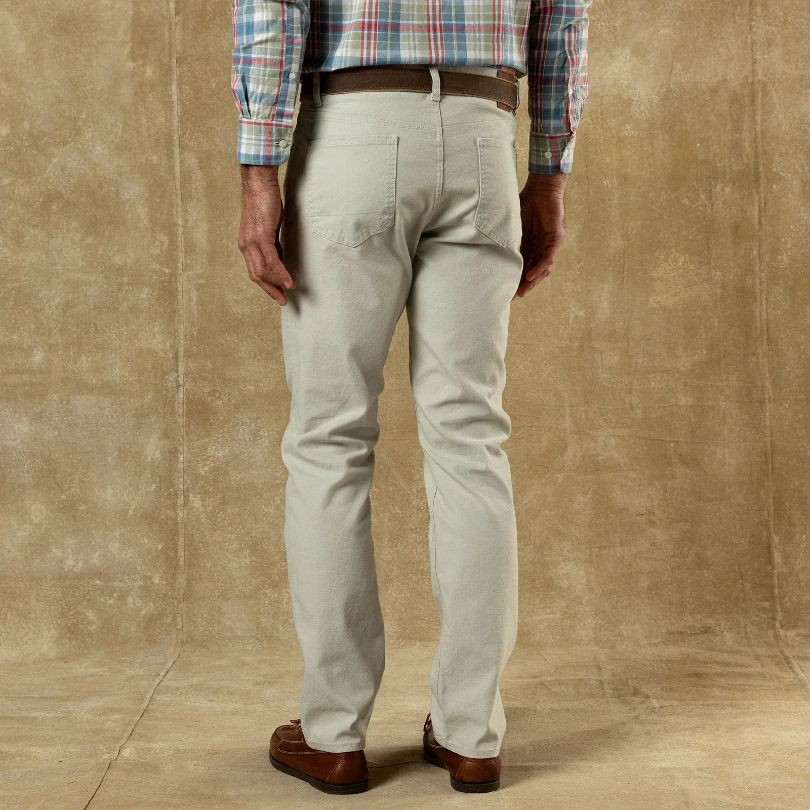 Duck Head 5-Pockets Field Canvas Five-Pocket in Stone