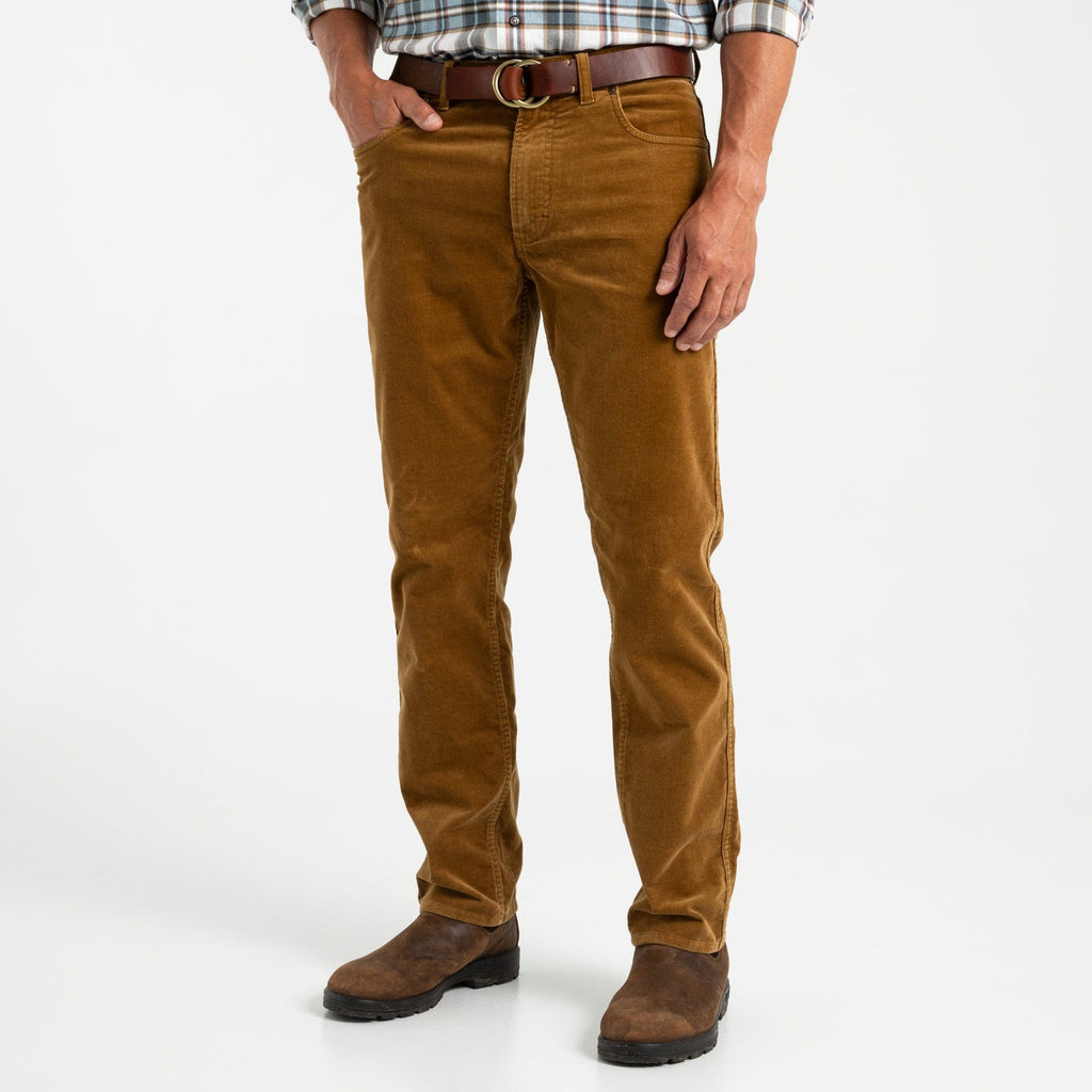 Duck Head 5-Pockets Holston Corduroy Five Pocket- Dull Gold