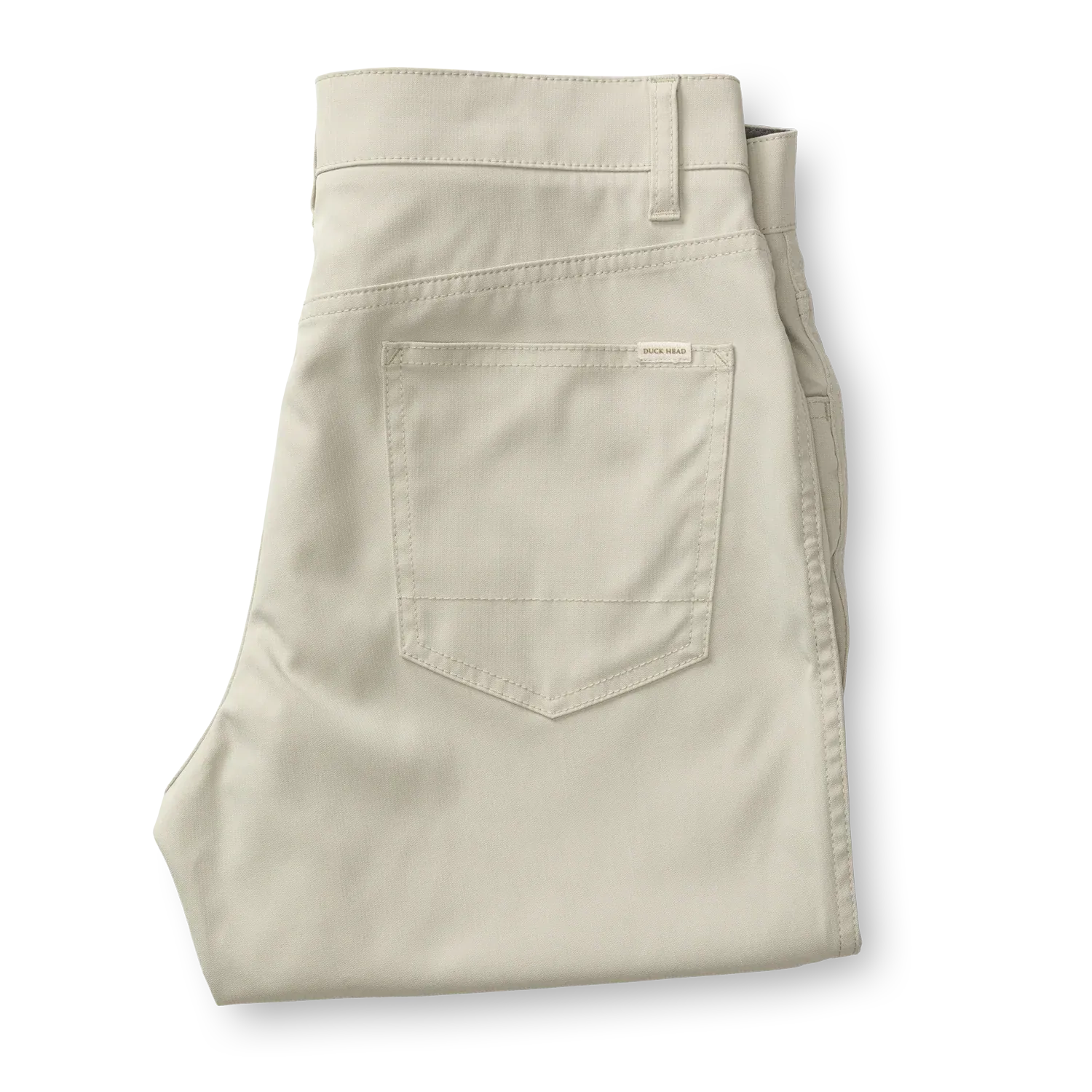Duck Head 5-Pockets Long Drive Performance Five-Pocket in Stone
