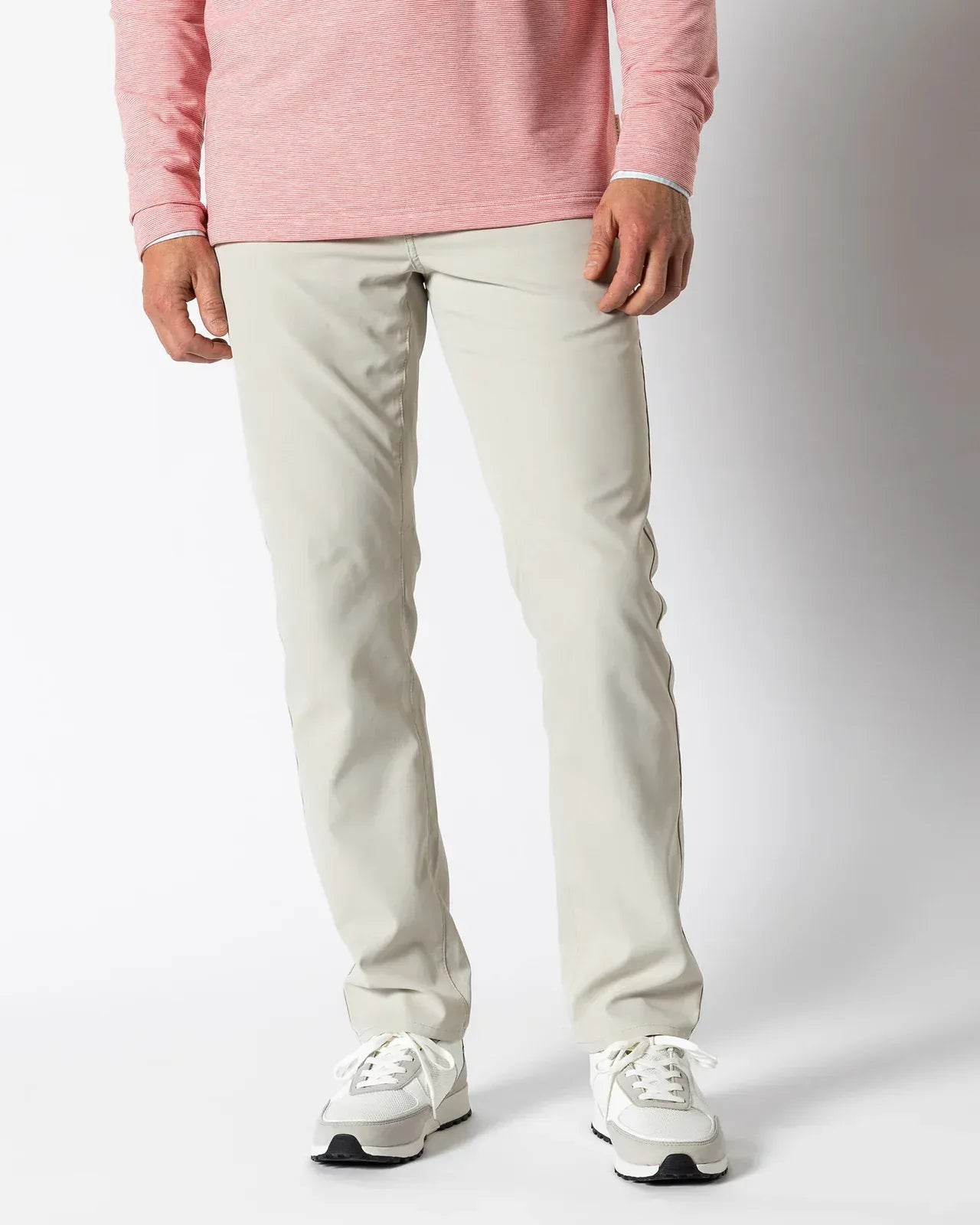 Duck Head 5-Pockets Long Drive Performance Five-Pocket in Stone