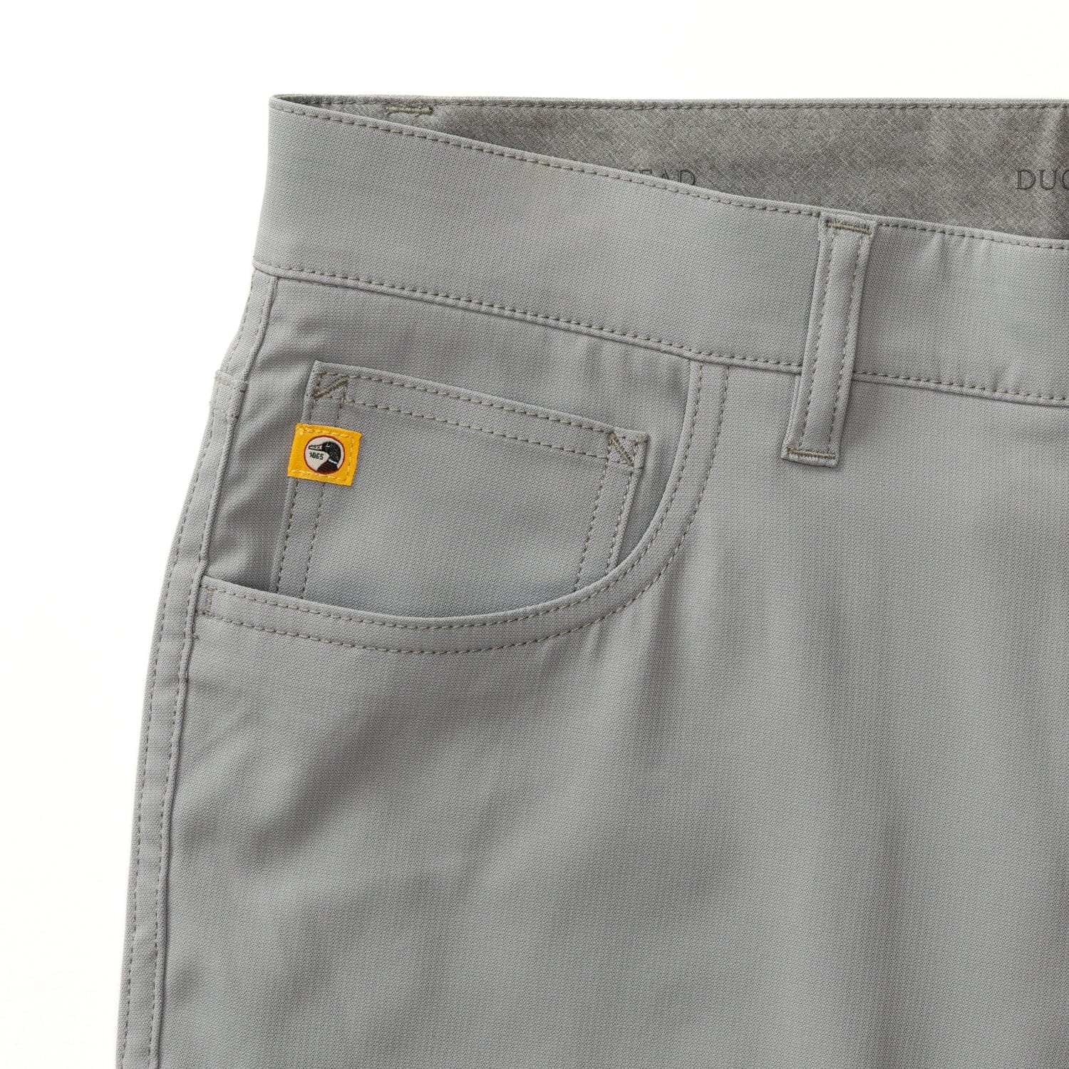 Duck Head 5-Pockets Long Drive Performance Five-Pocket in Ultimate Grey