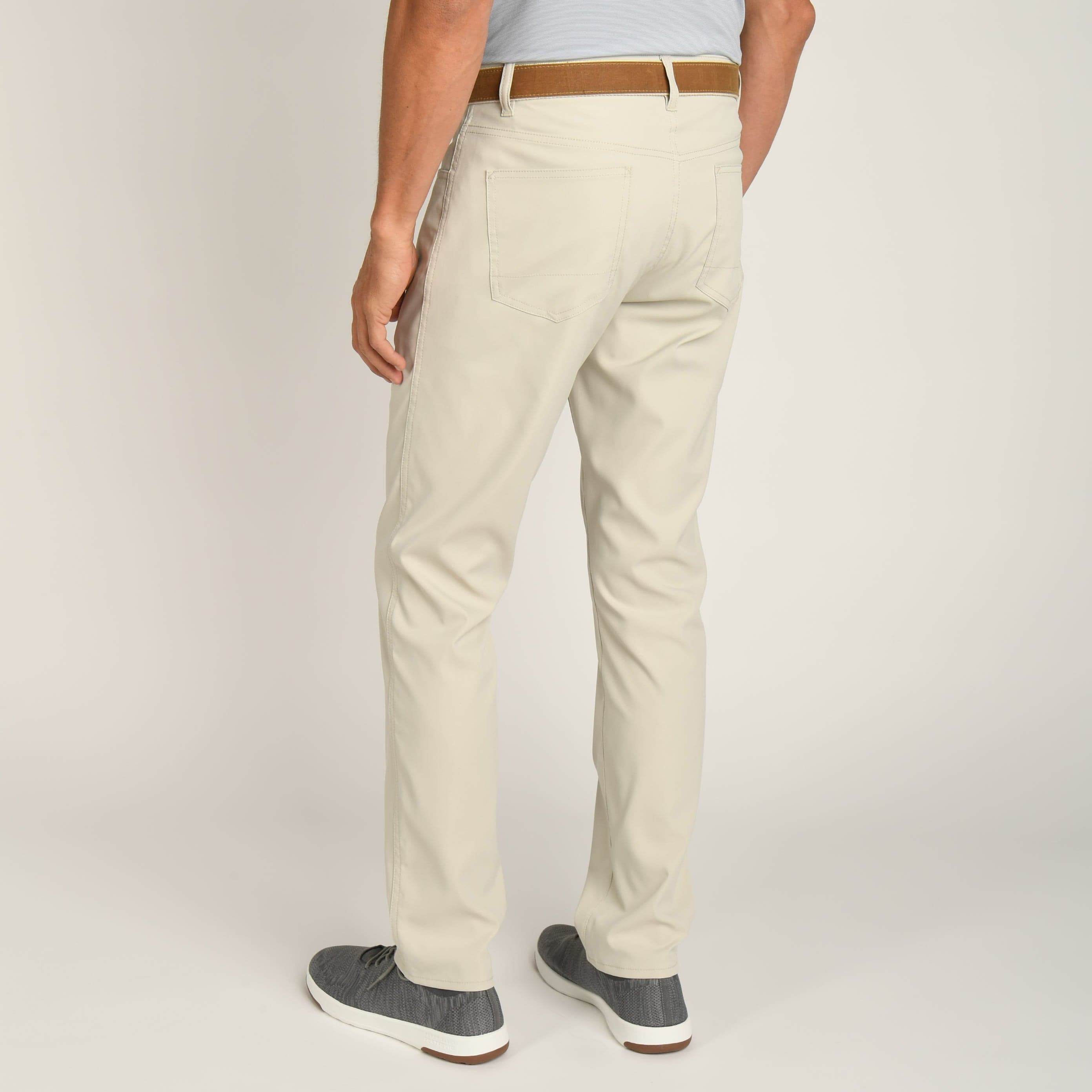 Duck Head 5-Pockets Long Drive Performance Five-Pocket - Stone