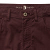 Duck Head 5-Pockets Shoreline Five-Pocket- Dark Cognac