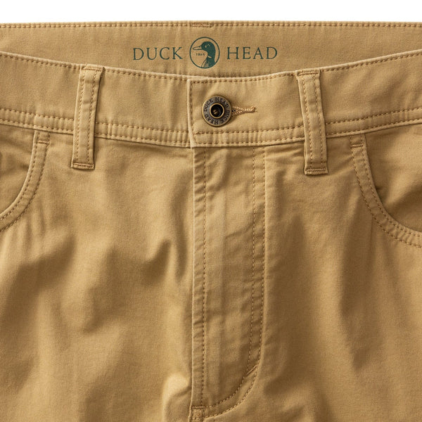 Duck Head 5-Pockets Shoreline Five-Pocket- Dark Khaki
