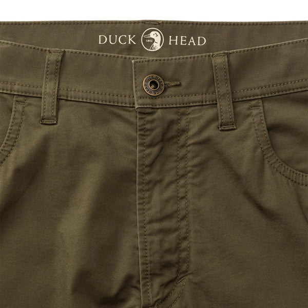 Duck Head 5-Pockets Shoreline Five-Pocket- Olive Pine