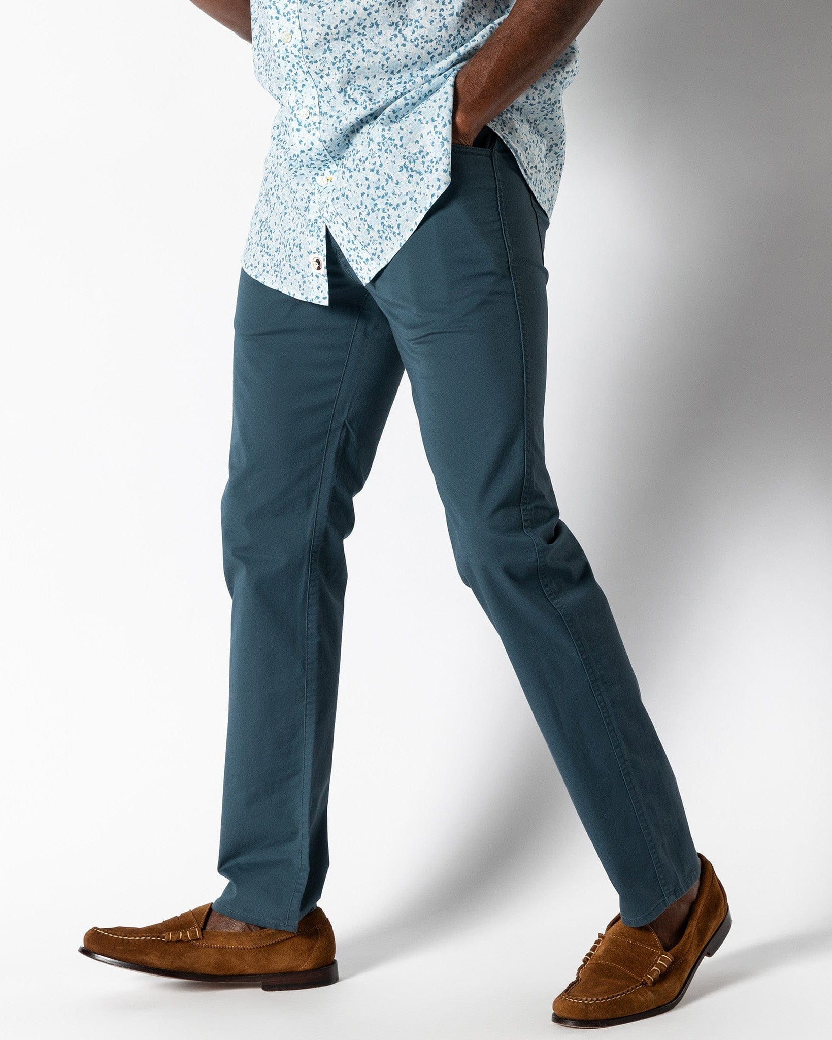 Duck Head 5-Pockets Shoreline Five-Pocket - Orion Blue
