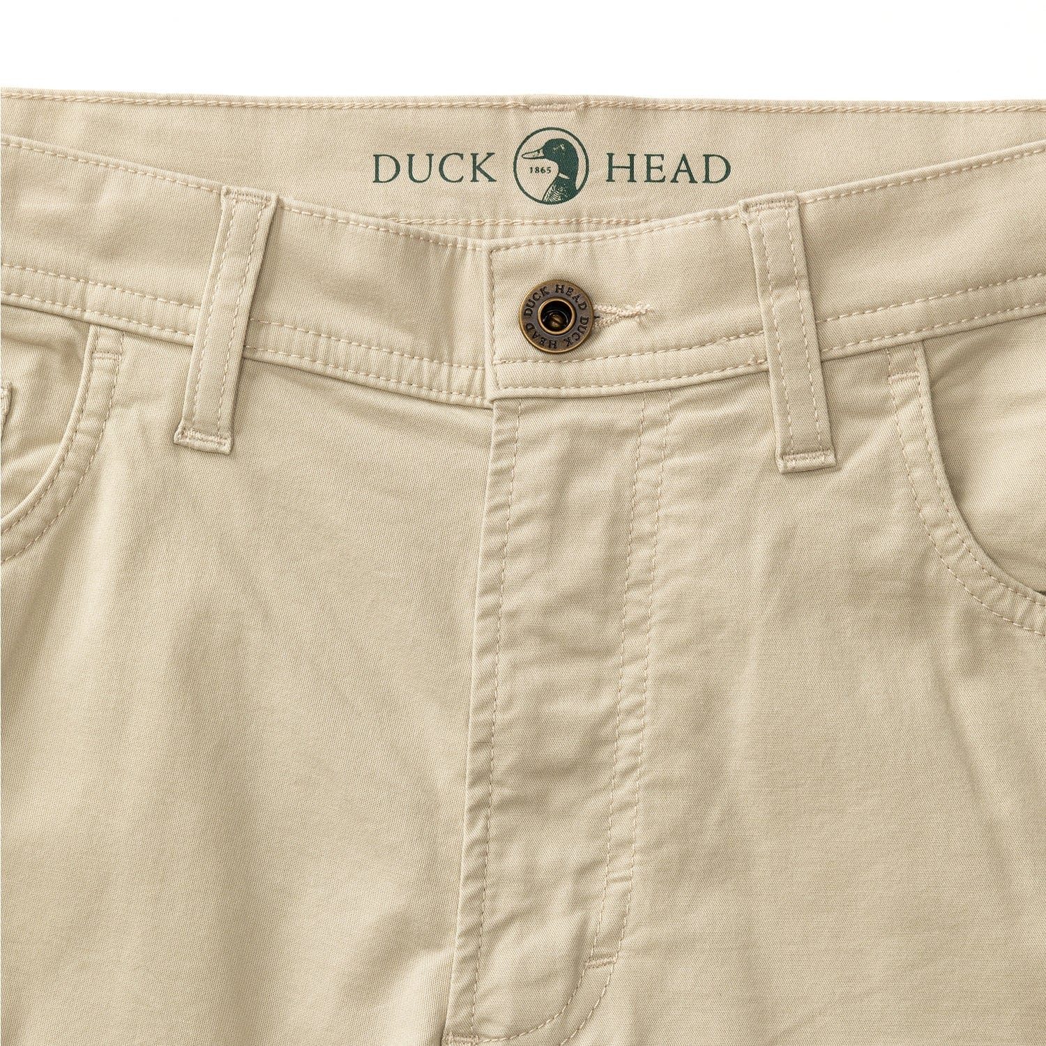 Duck Head 5-Pockets Shoreline Five-Pocket - Stone