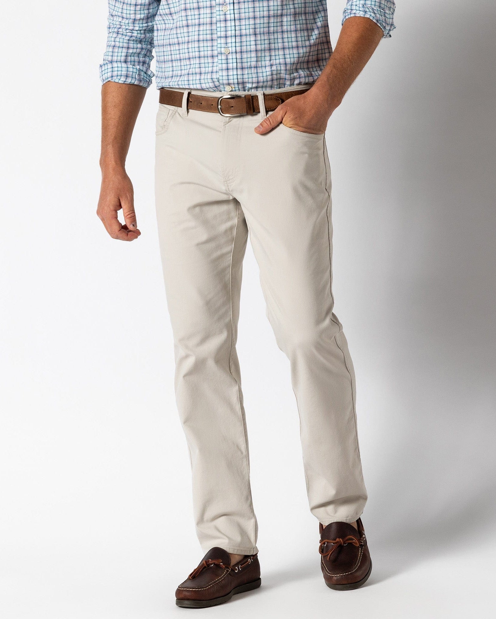Duck Head 5-Pockets Shoreline Five-Pocket - Stone