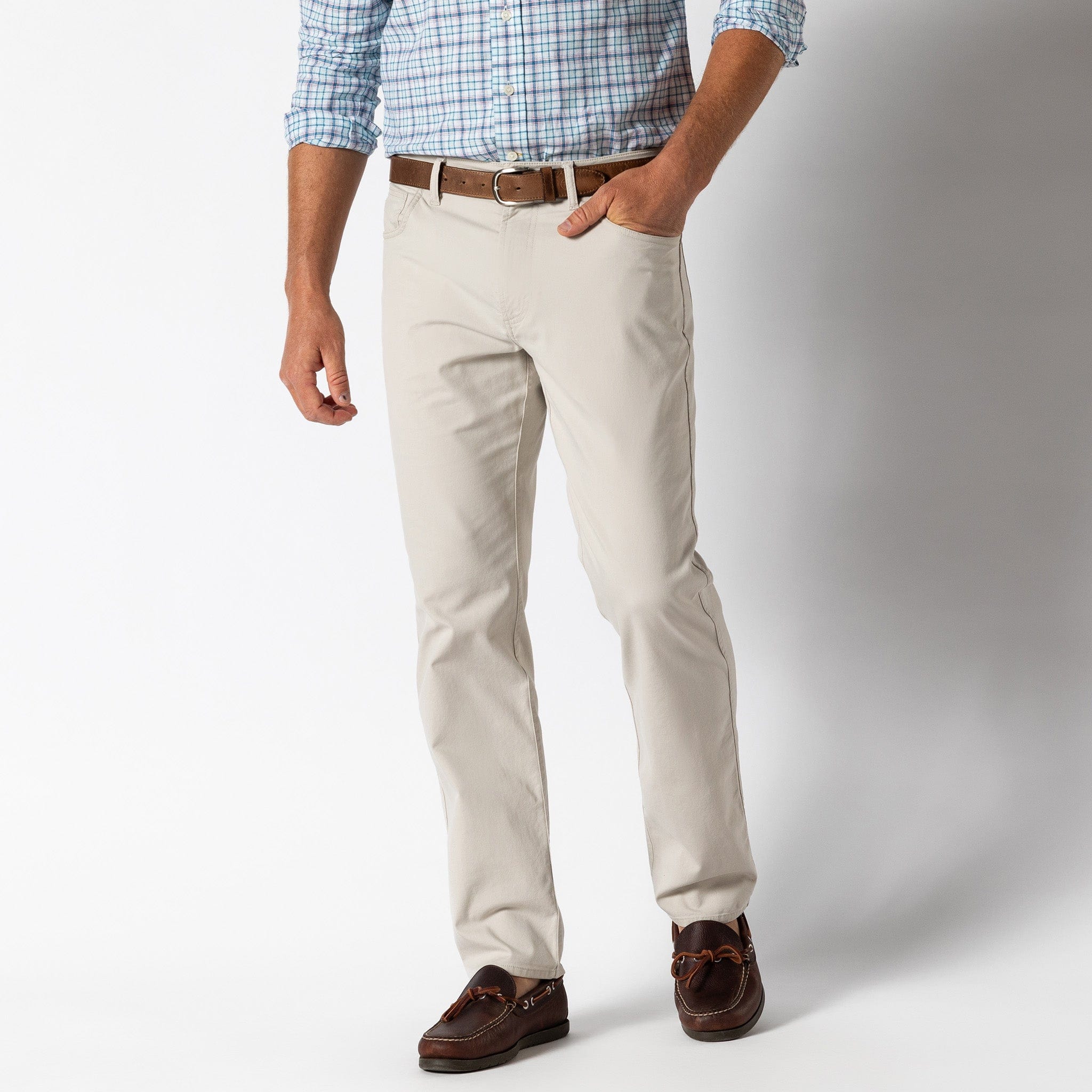 Duck Head 5-Pockets Shoreline Five-Pocket - Stone