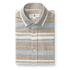 Duck Head Camp Shirt Matthews Stripe Linen Cotton Oxford Sport Shirt