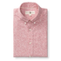 Duck Head Camp Shirt Woodville Cotton Chambray Sport Shirt in Rosewood