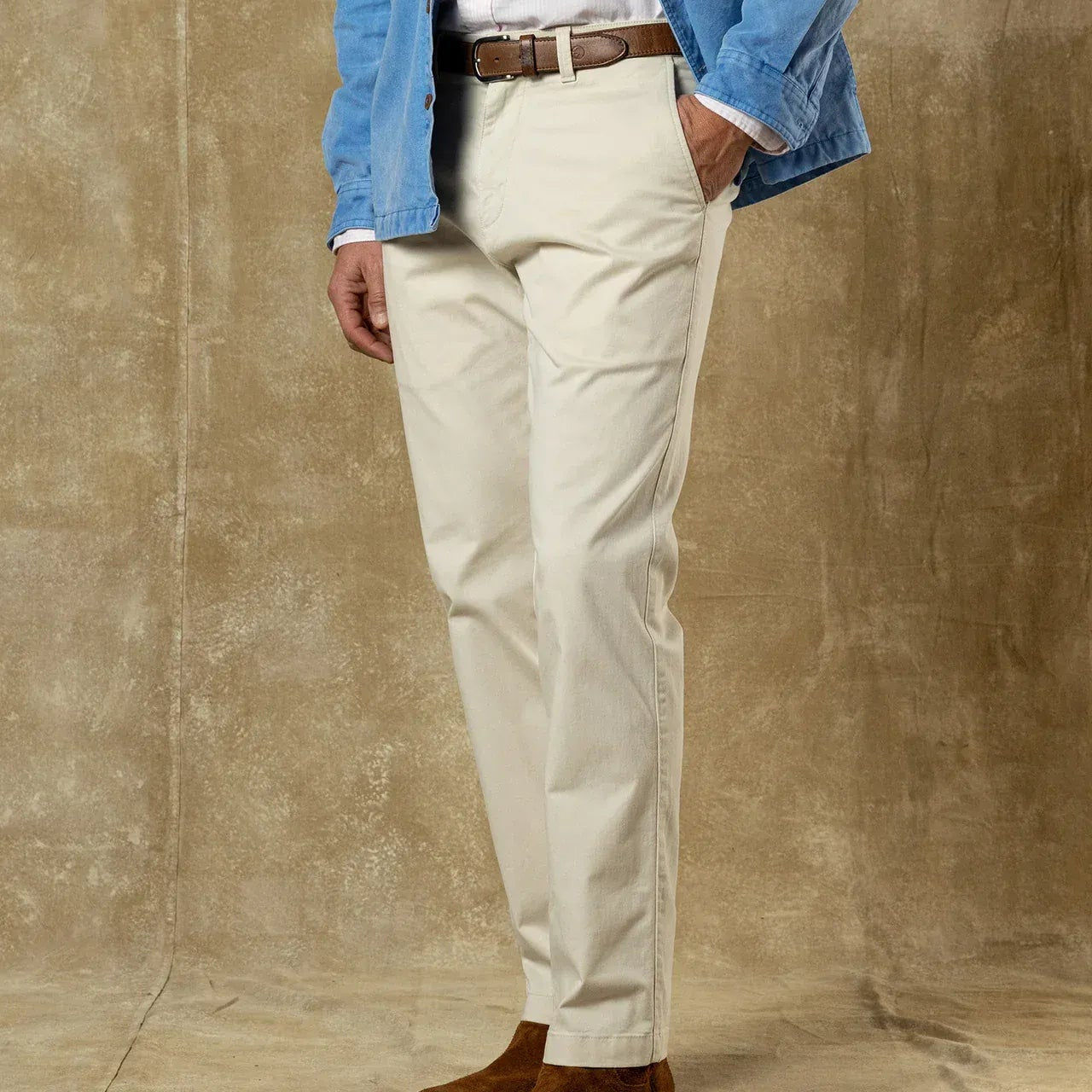 Duck Head Chinos Classic Fit Gold School Chino in Stone